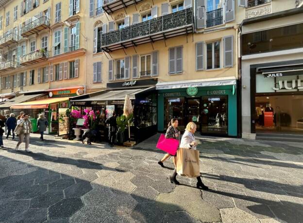 A VENDRE FONDS DE COMMERCE BRASSERIE – RESTAURANT NICE ZONE PIETONNE 5326